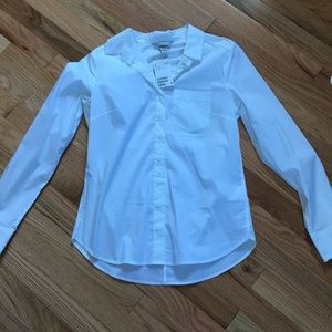 White button down shirt